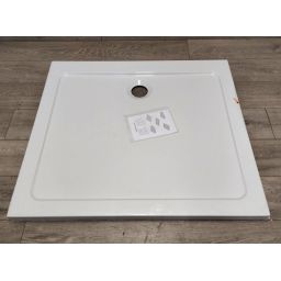 Outlet - Radaway Doros D brodzik 100x90 cm prostokątny biały SDRD1090-01