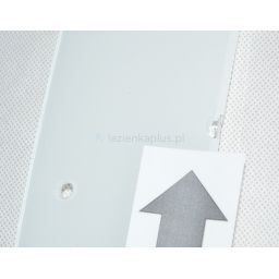 Outlet - Sollux Lighting Celia kinkiet 2x40 W biały-chrom SL.0350