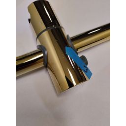 Outlet - Omnires Yosemite zestaw prysznicowy ścienny z deszczownicą złoty połysk SYSYOSEMITELUXGL