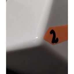 Outlet - Omnires M+ umywalka 70x42 cm prostokątna ścienna-nablatowa biała THASOS700BP