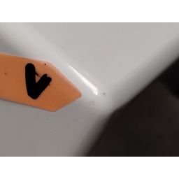 Outlet - Omnires M+ umywalka 70x42 cm prostokątna ścienna-nablatowa biała THASOS700BP