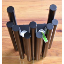 Outlet - MaxLight Organic Black kinkiet 8x1W LED czarny W0286