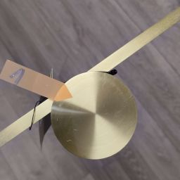 Outlet - Zuma Line Camara kinkiet 1x8W LED złoty W89949-8W-GD