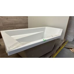 Outlet - Excellent Vesper wanna narożna 160x100 cm lewa biała WAEX.VEL16WH