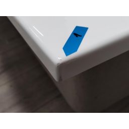 Outlet - Excellent Wave Slim wanna prostokątna 160x80 cm WAEX.WAV160.80WHS