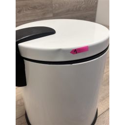 Outlet - Faneco kosz na śmieci 20 l pedałowy biały WBP20JSW