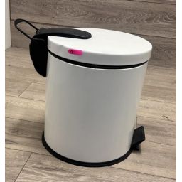 Outlet - Faneco kosz na śmieci 20 l pedałowy biały WBP20JSW