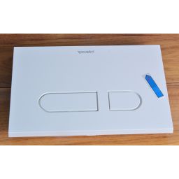 Outlet - Duravit DuraSystem A1 przycisk spłukujący do WC tworzywo białe WD5001011000