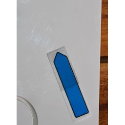 Outlet - Duravit DuraSystem A1 przycisk spłukujący do WC tworzywo białe WD5001011000