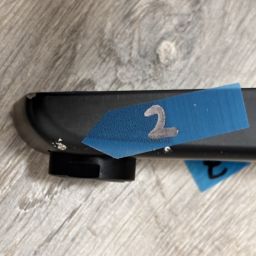 Outlet - Omnires Parma wylewka do baterii ścienna czarny mat WDPARMABL