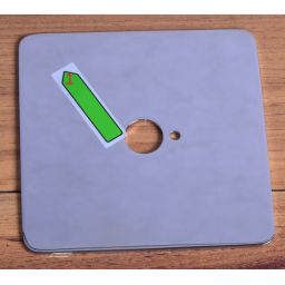 Outlet - Omnires Parma wylewka do baterii chrom WDPARMACR