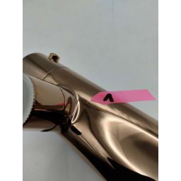 Outlet - Omnires Y zestaw wannowo-prysznicowy ścienny termostatyczny z deszczownicą miedź połysk Y1234CP