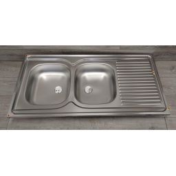 Outlet - Deante Tango zlewozmywak stalowy 120x60 cm satyna/stal ZE60210