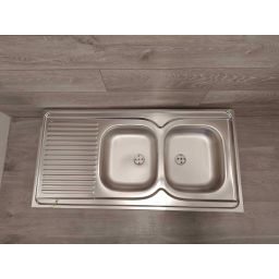 Outlet - Deante Tango zlewozmywak stalowy 120x60 cm stal ZE6_0210