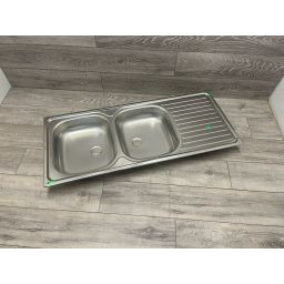 Outlet - Deante Techno zlewozmywak stalowy 116,5x50 cm satyna ZEU0210