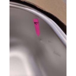 Outlet - Deante Xylo zlewozmywak stalowy 78x43,5 cm dekor ZEX3113