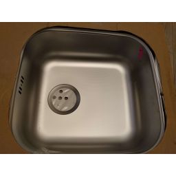 Outlet - Deante Xylo zlewozmywak stalowy 78x43,5 cm dekor ZEX3113