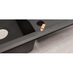 Outlet - Deante Eridan Nero zlewozmywak granitowy 100x52 cm czarny mat ZQEN713