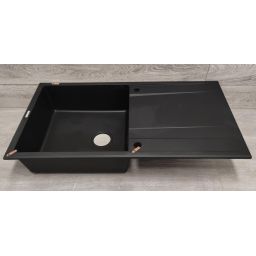 Outlet - Deante Eridan Nero zlewozmywak granitowy 100x52 cm czarny mat ZQEN713
