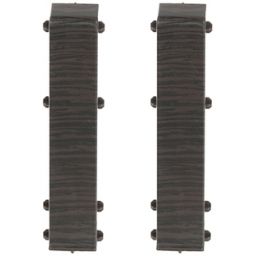 Cezar Hi-Line łącznik listwy przypodłogowej wenge ciemny mat 620102