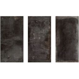 Ceramstic Granderoca Ferron Metalic płytka ścienno-podłogowa 160x80 cm ciemnoszary mat