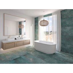 Ceramstic Di Carta płytka ścienno-podłogowa 120x60 cm zielona