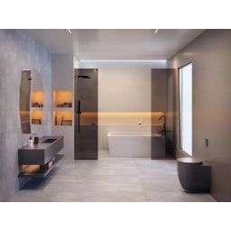 Ceramstic Di Carta płytka ścienno-podłogowa 120x60 cm szara