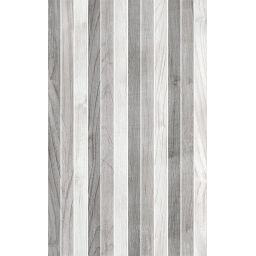 Ceramika Color Equador Stripes dekor ścienny 25x40 cm szary połysk