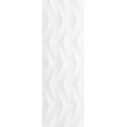 Ceramika Color Java Axis White płytka ścienna 25x75 cm biały połysk