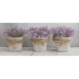 Ceramika Color Max dekor ścienny 30x60 cm szary/fioletowy