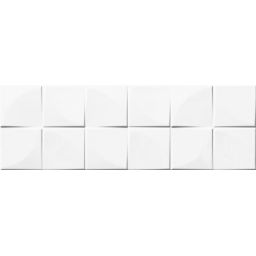 Ceramika Color Quadra płytka ścienna 25x75 cm biały mat