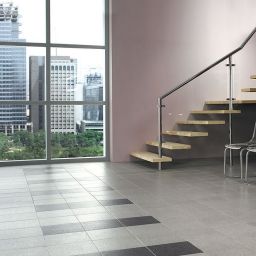 Opoczno Milton graphite płytka ścienno-podłogowa 29,7x29,7 cm grafitowy mat