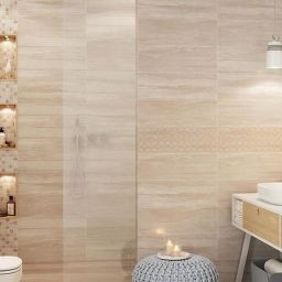 Cersanit Marble Room pattern dekor ścienny 20x60 cm mix mat