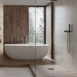 Opoczno Passion Oak Gptu 901 cold beige płytka ścienno-podłogowa 14,7x89 cm STR beżowy mat