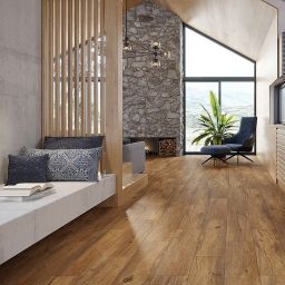 Opoczno Passion Oak Gptu 902 beige płytka ścienno-podłogowa 14,7x89 cm STR beżowy mat