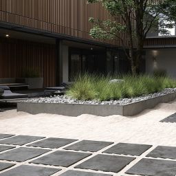 Opoczno Quenos 2.0 graphite płytka podłogowa 59,3x59,3 cm STR grafitowy mat