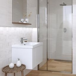 Cersanit Ondes PS606 cream glossy płytka ścienna 29,7x60 cm