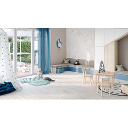 Cersanit Woodland Alpine Wood white płytka ścienno-podłogowa 18,5x59,8 cm STR biały mat