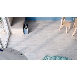 Cersanit Woodland Alpine Wood white płytka ścienno-podłogowa 18,5x59,8 cm STR biały mat