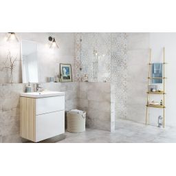 Cersanit Concrete Style inserto patchwork dekor ścienny 20x60 cm mix mat