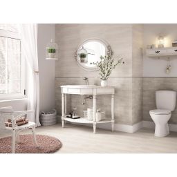 Cersanit Desa white structure płytka ścienno-podłogowa 29,7x59,8 cm STR biały mat