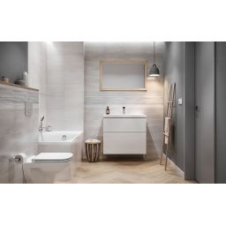 Cersanit Harrow płytka ścienna 40x25 cm szara