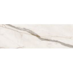 Opoczno Cosima white satin płytka ścienna 39,8x119,8 cm biały satynowy