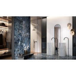 Opoczno Color Crush White Glossy płytka ścienna 39,8x119,8 cm biały połysk