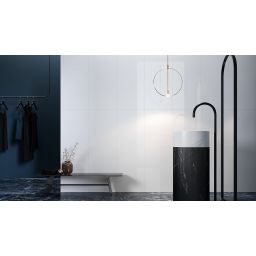 Opoczno Color Crush White Glossy płytka ścienna 39,8x119,8 cm biały połysk