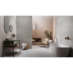 Opoczno Noisy Grey Structure Matt płytka ścienna 39,8x119,8 cm STR szary mat