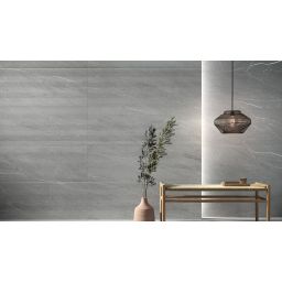 Opoczno Noisy Grey Structure Matt płytka ścienna 39,8x119,8 cm STR szary mat