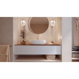 Opoczno Vidal beige satin płytka ścienna 29,8x59,8 cm beżowy połysk