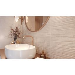 Opoczno Vidal beige satin płytka ścienna 29,8x59,8 cm beżowy połysk