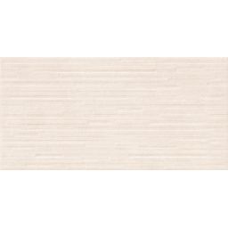 Opoczno Vidal beige structure satin płytka ścienna 29,8x59,8 cm STR beżowy połysk